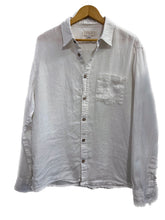 Load image into Gallery viewer, Island Shirt: Long Sleeve White Linen