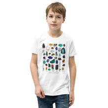 Load image into Gallery viewer, Kids T-Shirt: Crystal & Gem Identification
