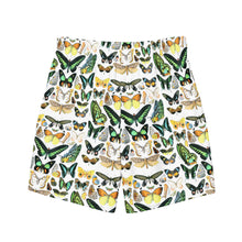Load image into Gallery viewer, Men's Swim Trunks: Butterflies