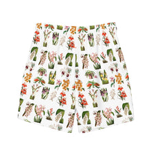Load image into Gallery viewer, Men's Swim Trunks: Tropical Orchids