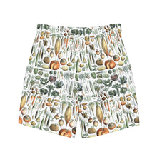Load image into Gallery viewer, Men's swim trunks: Vegetable Garden