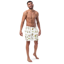 Load image into Gallery viewer, Men's Swim Trunks: Hawaiian Flora