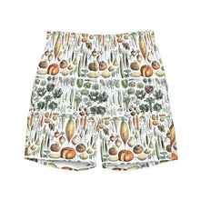Load image into Gallery viewer, Men's swim trunks: Vegetable Garden