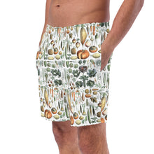 Load image into Gallery viewer, Men's swim trunks: Vegetable Garden