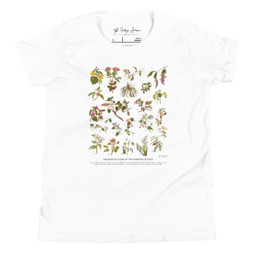 Kids T-Shirt: Indigenous Flora of the Hawaiian Islands