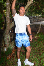 Load image into Gallery viewer, Linen Lounge Shorts: Indigo
