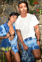 Load image into Gallery viewer, Linen Lounge Shorts: Indigo
